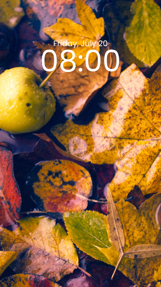 Autumn leaves - Phone background bundle