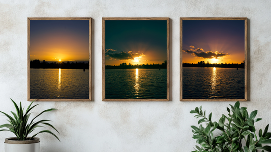 Autumn lake collection